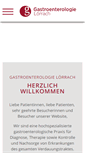 Mobile Screenshot of gastroenterologie-loerrach.de
